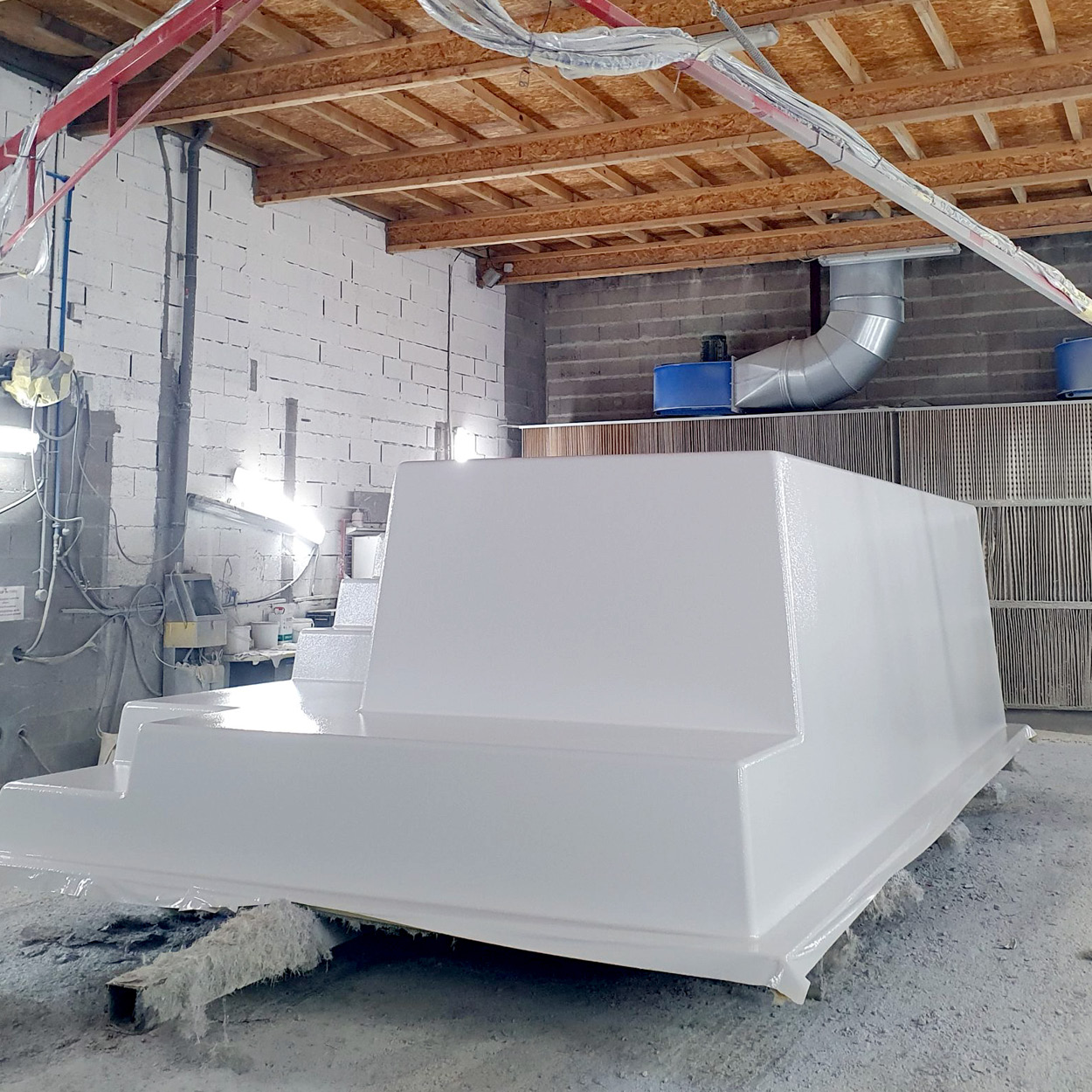 Fabrication de piscine coque française